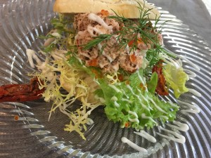 Ciabatta tonijn salade